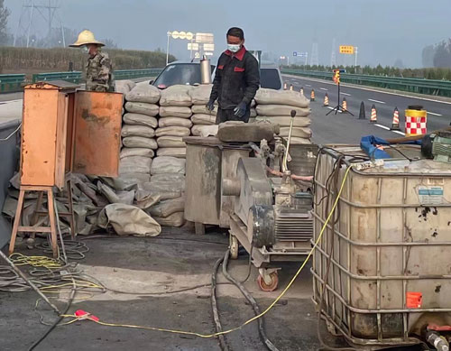 六安高速路病害处理